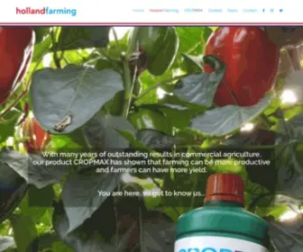 Hollandfarming.com(Home Home) Screenshot