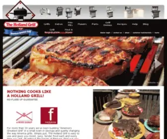 Hollandgrill.com(Holland Grill Where Grilling Meets Perfection) Screenshot