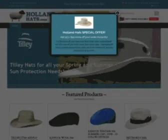 Hollandhats.com(Family Owned Holland Hats) Screenshot