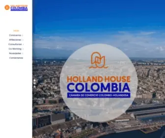 Hollandhouse-Colombia.com(La Cámara de Comercio Colombo) Screenshot