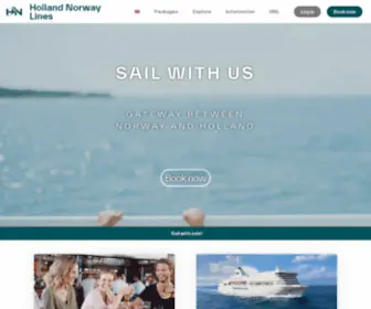 Hollandnorwaylines.com(Holland Norway Lines) Screenshot