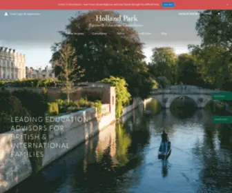 Hollandparkeducation.com(Holland Park Tuition & Education Consultants) Screenshot