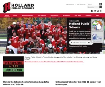 Hollandpublicschools.org(Holland Public Schools) Screenshot