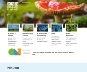 HollandrijNland.nl(Holland Rijnland) Screenshot