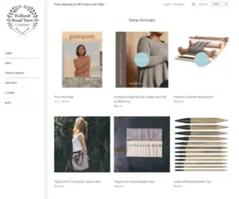 Hollandroadyarn.co.nz(Holland Road Yarn Company) Screenshot