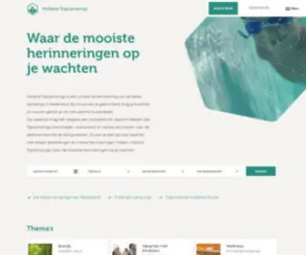 Hollandtopcampings.nl(Holland Topcampings) Screenshot