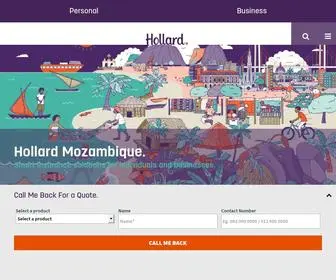 Hollard.co.mz(Personal Insurance) Screenshot