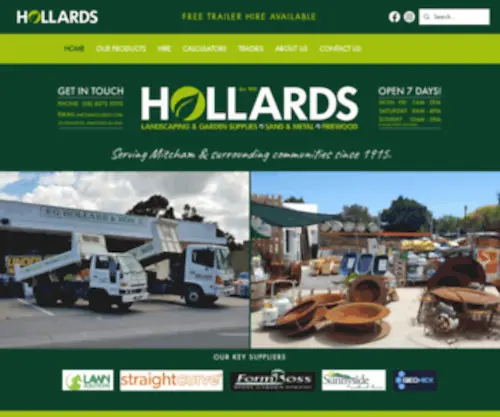 Hollards.com(Serving Mitcham and Communities since 1915) Screenshot