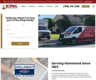 Hollaway-Meyers.com(Hollaway-Meyers Heating & Cooling) Screenshot