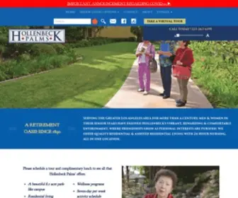 Hollenbeckpalms.com(Assisted Living Los Angeles) Screenshot