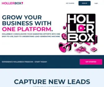 Hollerbox.com(HollerBox) Screenshot