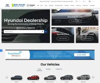 Hollerhyundai.com(Holler Hyundai) Screenshot