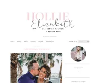 Hollieelizabeth.com(By Hollie Woodward) Screenshot