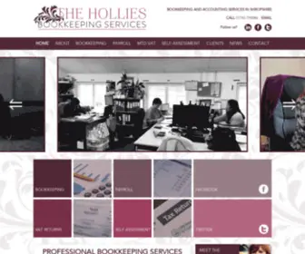 Holliesbookkeeping.co.uk(The Hollies Bookkeeping Shrewsbury) Screenshot