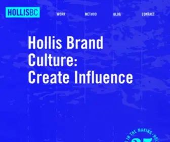 Hollisbc.com(Hollis Brand Culture) Screenshot