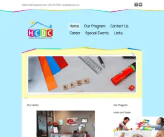 HollisterCDc.com(Child Care Center) Screenshot