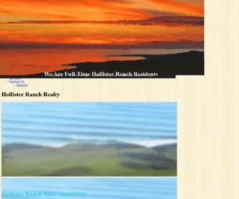 Hollisterranchrealty.com(Hollister Ranch Realty) Screenshot