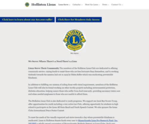 Hollistonmalions.org(Serving Holliston Since 1941) Screenshot