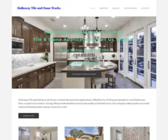 Hollowaytileandstoneworks.com(San Diego Tile and Stone Installer) Screenshot