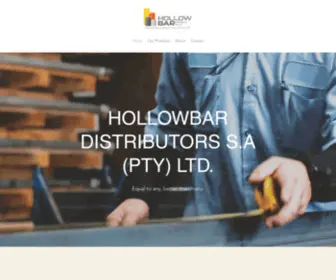 Hollowbar.co.za(Hollowbar Distributors S.A (Pty) Ltd) Screenshot