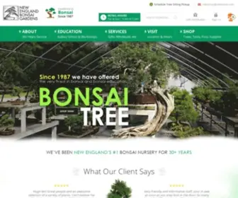 Hollowcreekbonsai.com(New England Bonsai Gardens) Screenshot