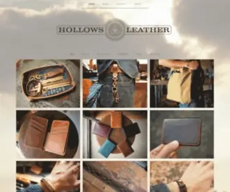 Hollowsleather.com(HOLLOWS LEATHER) Screenshot