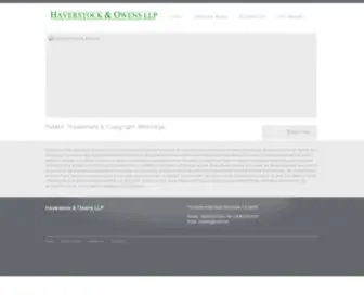 Hollp.com(Haverstock & Owens LLP) Screenshot