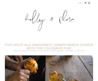 Hollyandflora.com(Terroir-driven storytelling) Screenshot