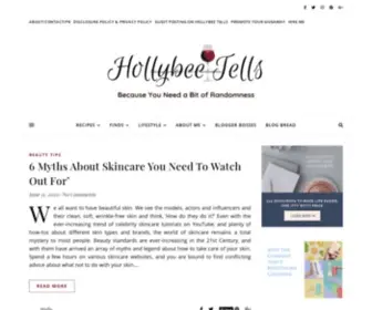 Hollybeetells.com(Hollybee Tells) Screenshot