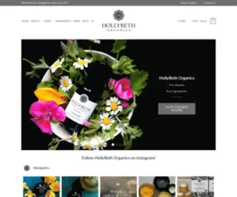 Hollybethorganics.com(HollyBeth Organics® True Beauty) Screenshot