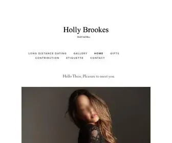 Hollybrookes.com(Holly Brookes) Screenshot