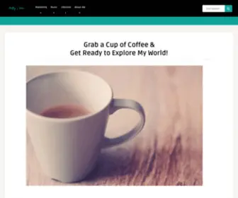 Hollycwinn.com(Grab a Cup of Coffee & Get Ready to Explore My World) Screenshot