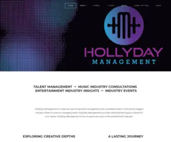 Hollydaymanagement.com(HOME My title) Screenshot