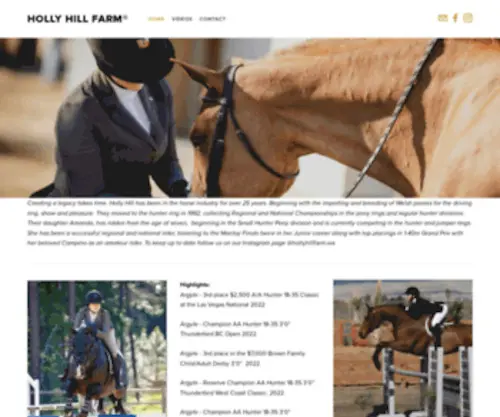 Hollyhill.com(FARM®) Screenshot