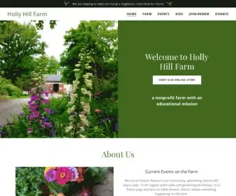 Hollyhillfarm.org(Holly Hill Farm) Screenshot