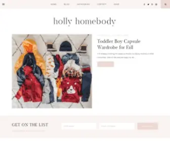 Hollyhomebody.com(Holly homebody) Screenshot