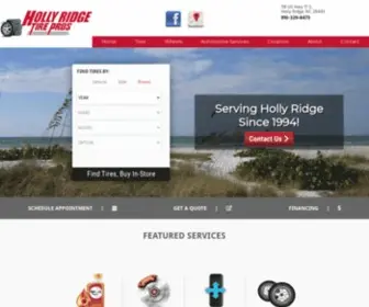 Hollyridgetire.com(Holly Ridge Tire Pros) Screenshot