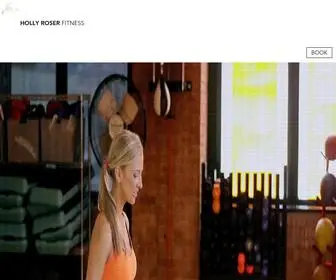 Hollyroser.com(Personal Trainer) Screenshot