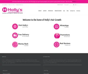 Hollyshairgrowth.co.za(Holly's Hair Growth) Screenshot