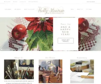 Hollystorman.com(The Holly Storman Art and Stationery Co) Screenshot