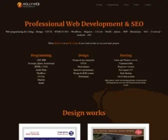 Hollyweb.co.il(Web Development & SEO) Screenshot