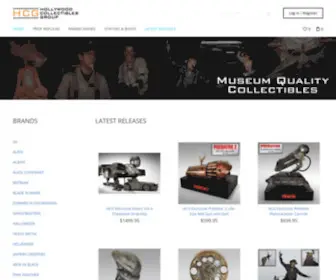 Hollywood-Collectibles.com(Hollywood Collectibles Group) Screenshot