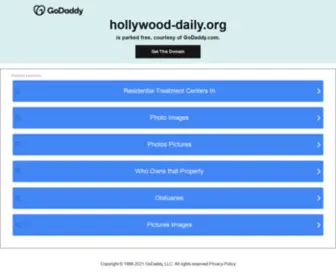 Hollywood-Daily.org(Deze website) Screenshot