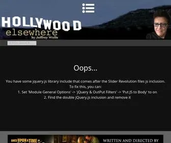 Hollywood-Elsewhere.com(Hollywood Elsewhere) Screenshot