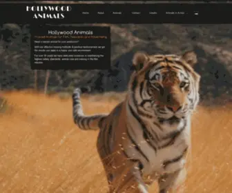 Hollywoodanimals.com(Hollywood Animals) Screenshot