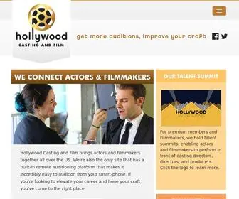 Hollywoodcastingandfilm.com(Hollywood Casting and Film) Screenshot