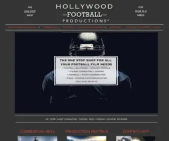 Hollywoodfootballproductions.com(Hollywood Football Productions) Screenshot