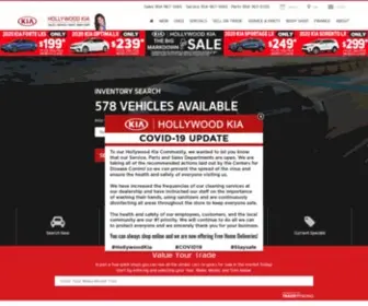 Hollywoodkia.com(Kia Cars) Screenshot
