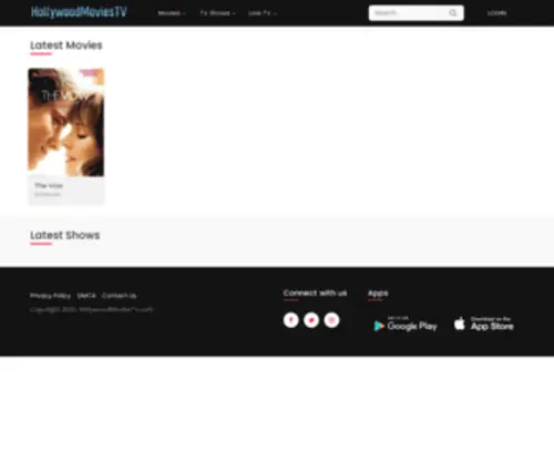 Hollywoodmoviestv.com(Video Streaming) Screenshot