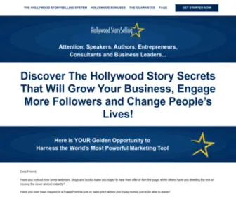 Hollywoodstoryselling.com(Hollywood Story Selling with Michael Hauge) Screenshot